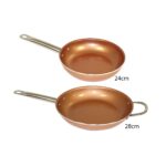 Round Copper Pan 24+28 web