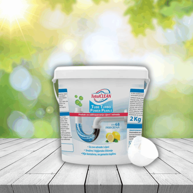 Tube Turbo Power Pearls – Prašak za odštopavanje cijevi i odvoda