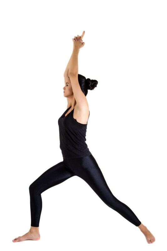 Iskorak s podizanjem ruku za jacanje leda