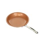 Set aluminijskih tava bakrenog premaza Round Copper Pan