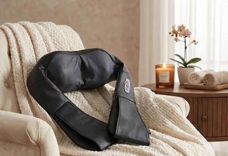 shiatsu vratni masazer