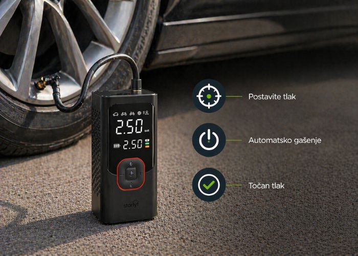 Starlyf digitalni zračni kompresor